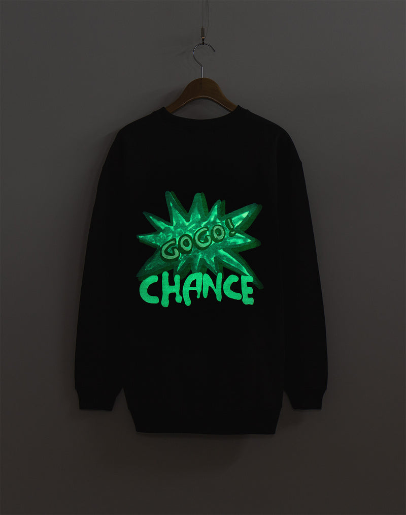 11/15発売【guernika×JUGGLER】GOGO!CHANCE Sweat Shirt / Black