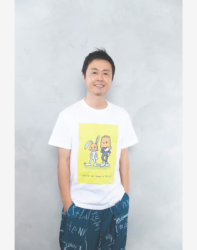 【guernika × 準組】Print T-shirt / White