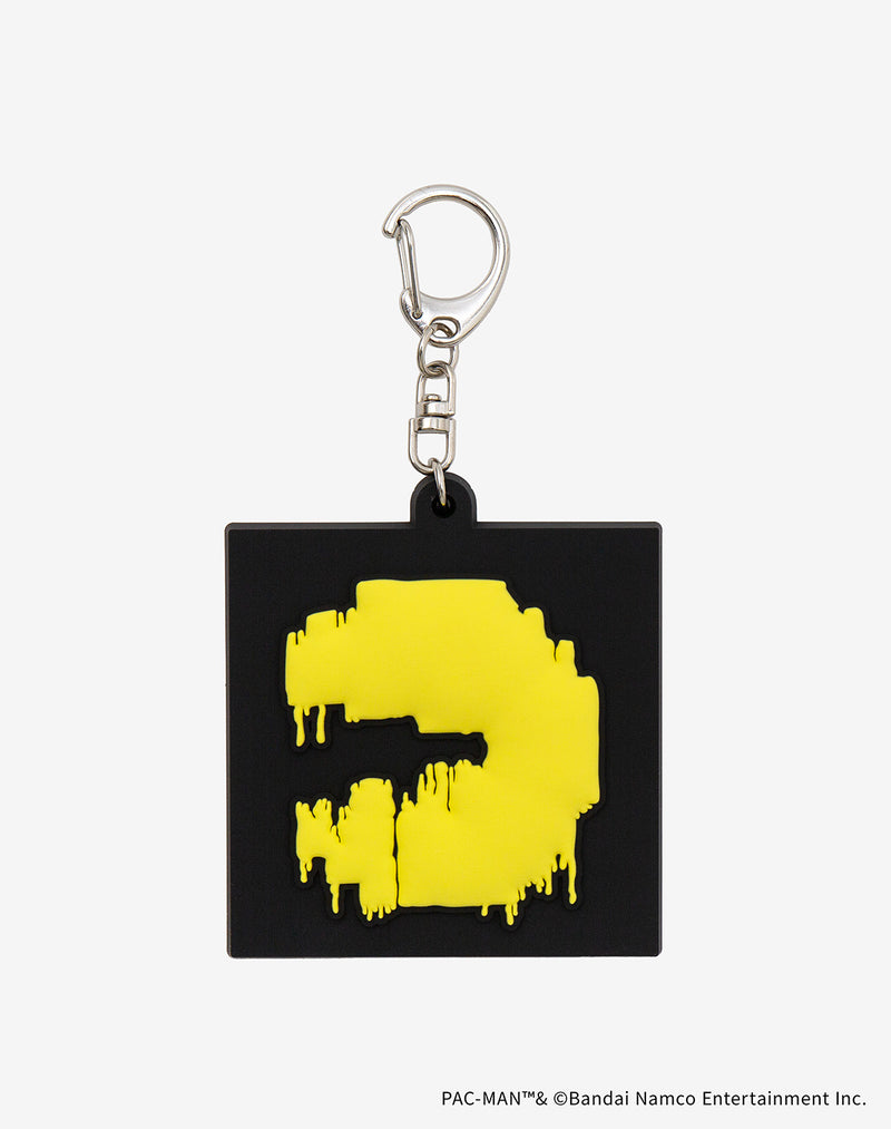 【guernika×パックマン】PAC-MAN Rubber Keychain / Black