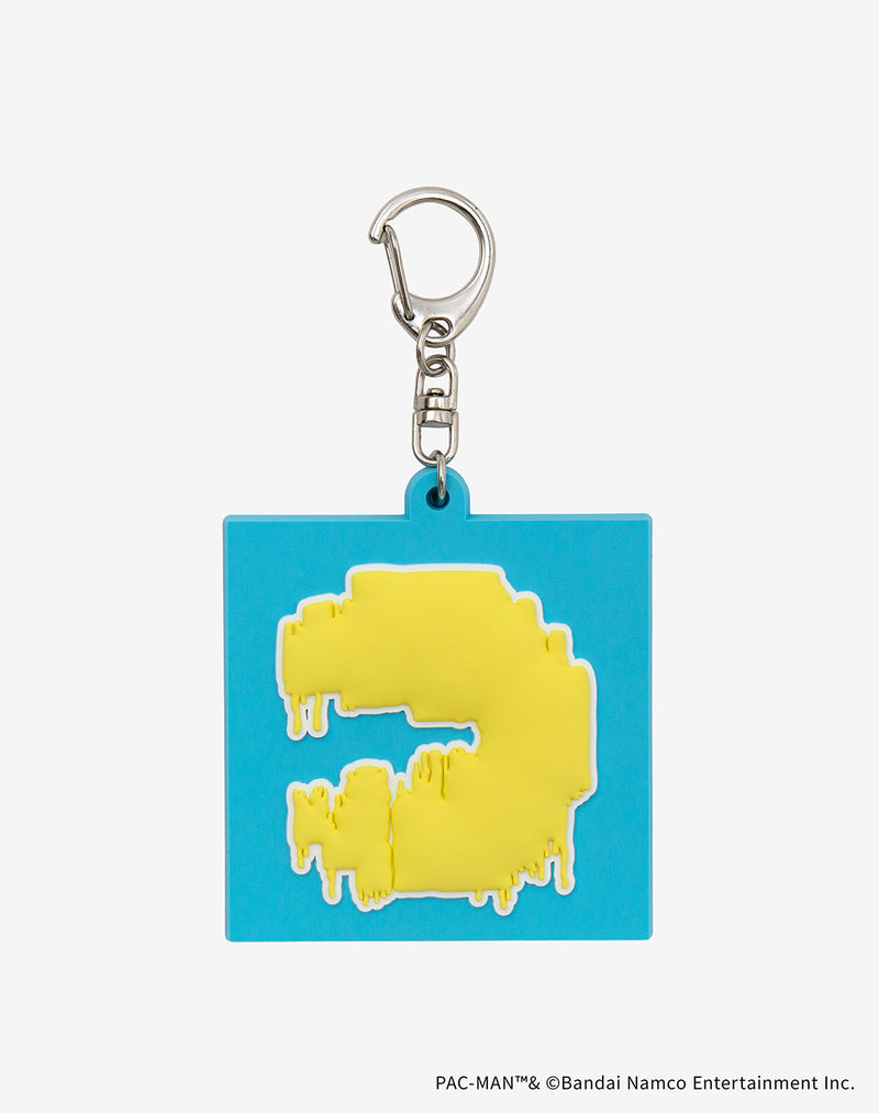【guernika×パックマン】PAC-MAN Rubber Keychain / Blue