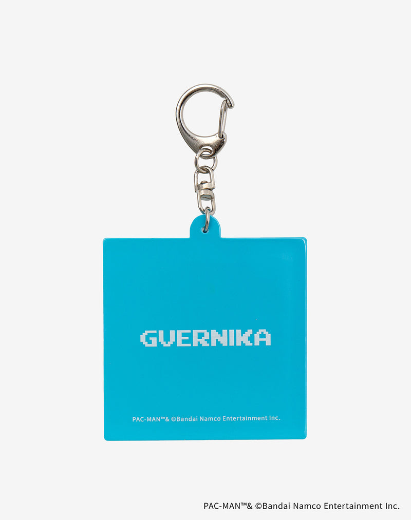 【guernika×パックマン】PAC-MAN Rubber Keychain / Blue