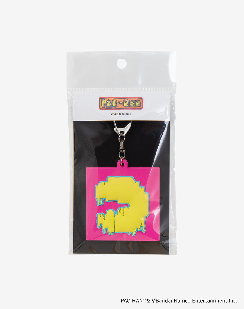 【guernika×パックマン】PAC-MAN Rubber Keychain / Pink
