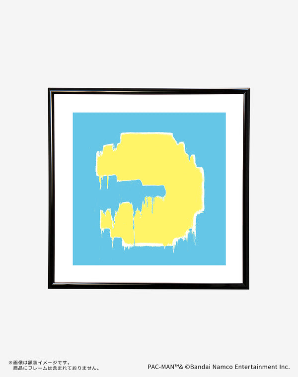 【guernika×パックマン】PAC-MAN Silk Screen Print / PAC-MAN / Blue