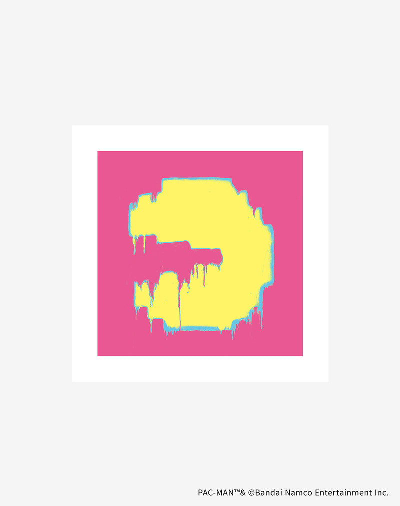 【guernika×パックマン】PAC-MAN Silk Screen Print / PAC-MAN / Pink