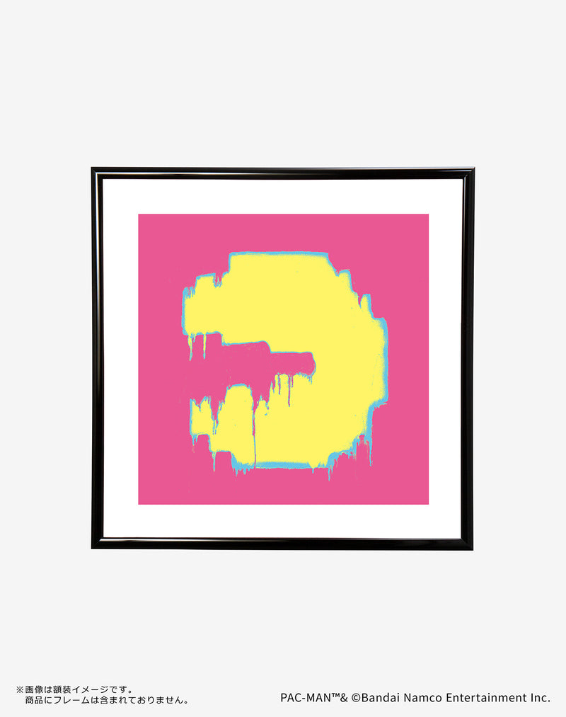 【guernika×パックマン】PAC-MAN Silk Screen Print / PAC-MAN / Pink