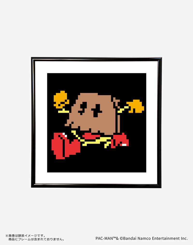 【guernika×パックマン】PAC-MAN Silk Screen Print / PAC-NIKA / Black