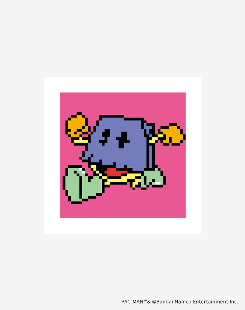 【guernika×パックマン】PAC-MAN Silk Screen Print / PAC-NIKA / Pink