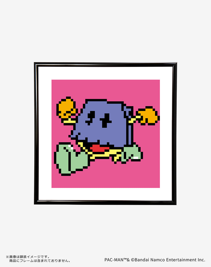【guernika×パックマン】PAC-MAN Silk Screen Print / PAC-NIKA / Pink