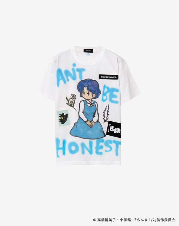 【guernika×らんま1/2】らんま1/2 Paint T-shirt / 天道あかね