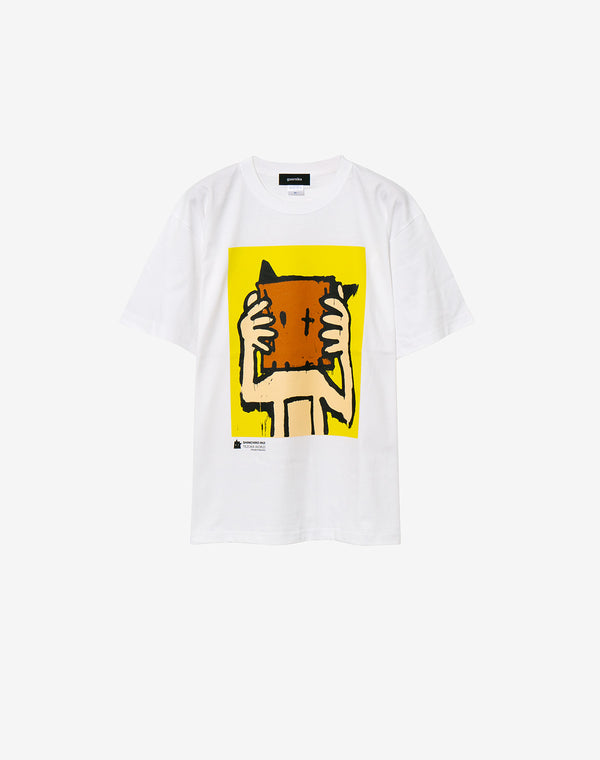 【SHINICHIROINUI × TEZUKA WORLD】Atom grab Silkscreen Print T shirt