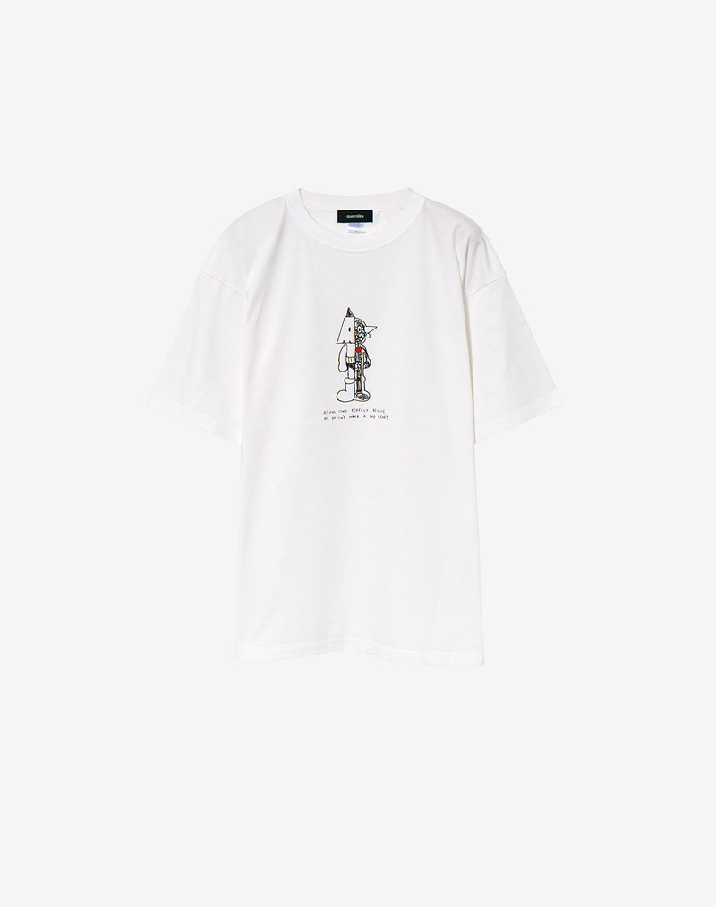 【SHINICHIROINUI × TEZUKA WORLD】Robot Atom ANONYMOUSE T-shirt / White