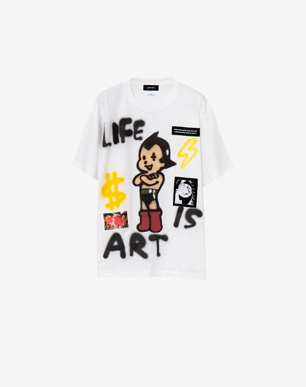 【SHINICHIROINUI × TEZUKA WORLD】Paint T shirt (Atom)
