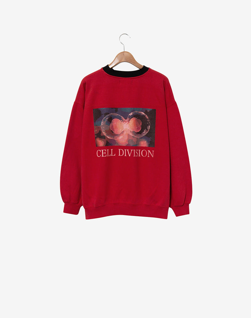 Cell Division Upcycle CRW Sweat