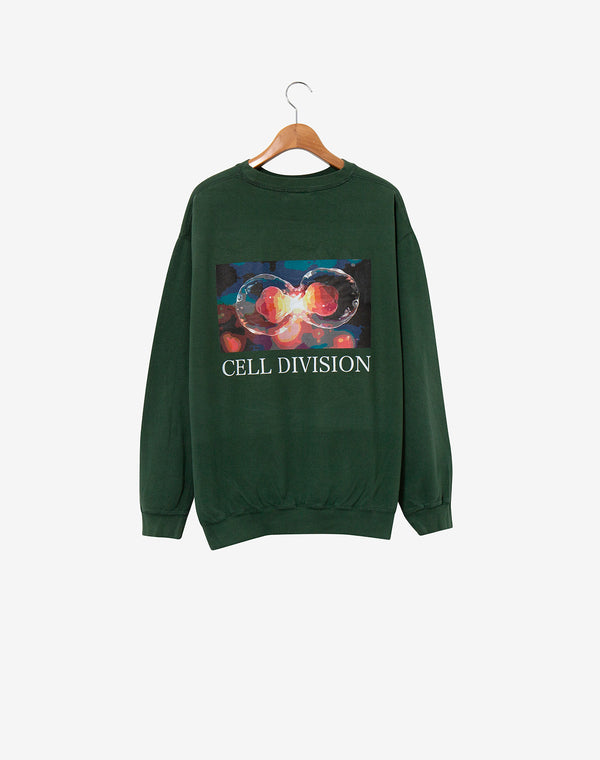 Cell Division Upcycle CRW Sweat