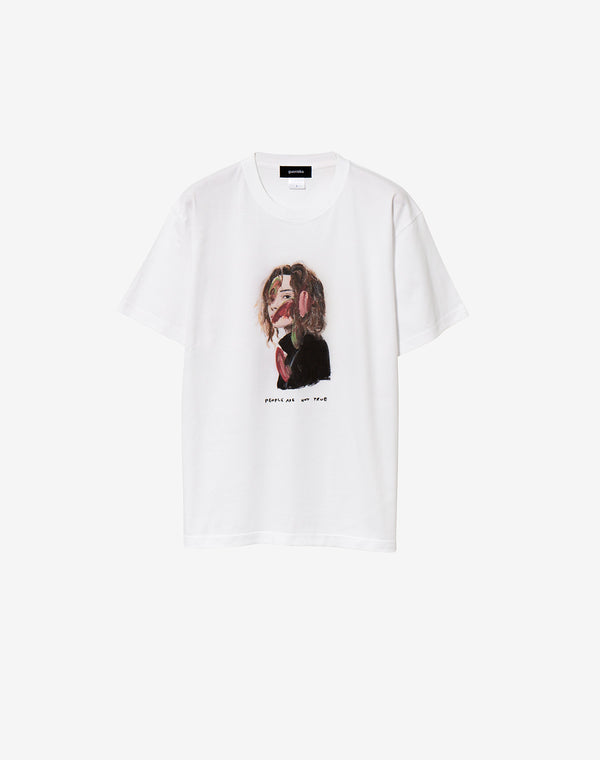 Faces T shirt / Viola