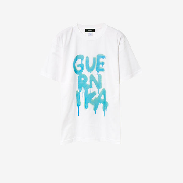 Message Print T-shirt / GUERNIKA