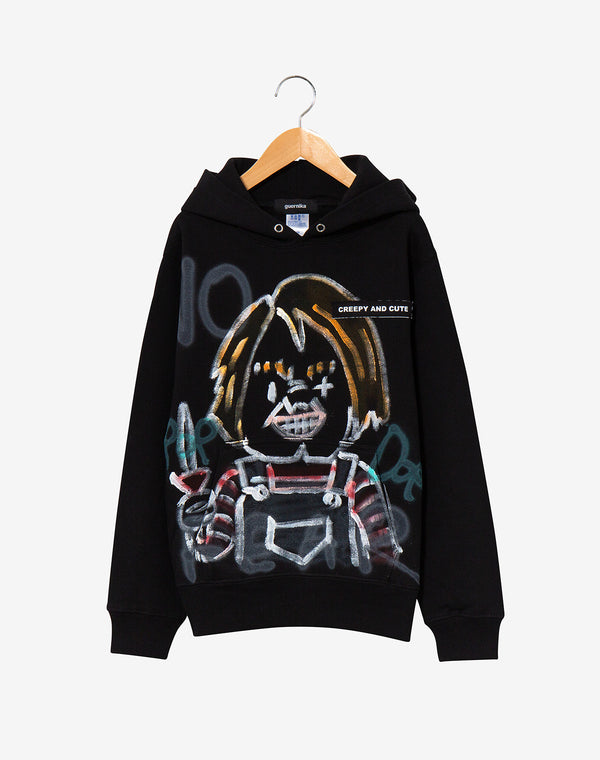 Paint Hoodie (KIDS) / Black