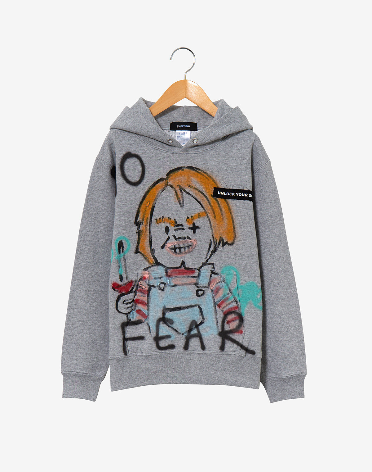 guernika ティガーパーカー guernika×JUGGLER】JUGGLER Paint Parka (ピエロ) / White