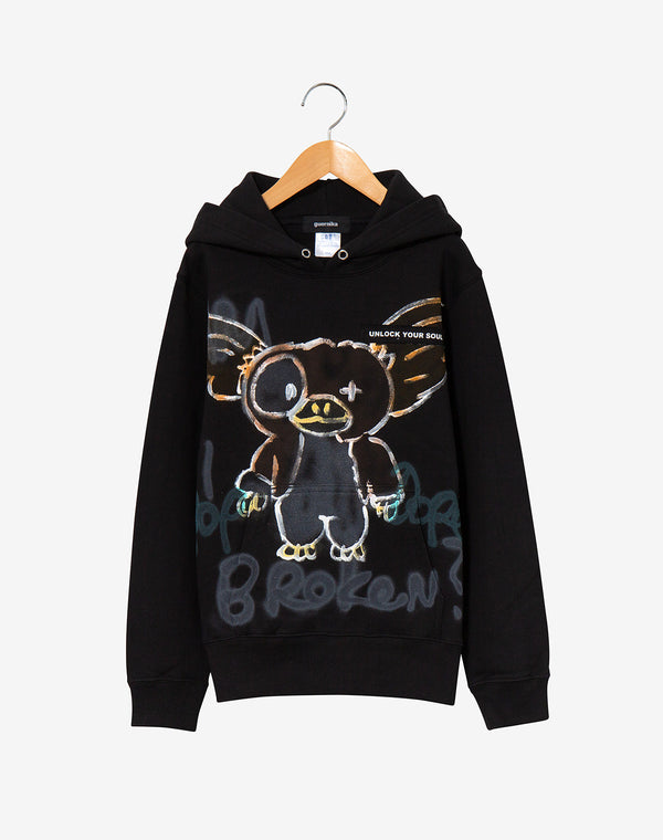 Paint Hoodie (KIDS) / Black