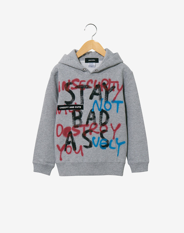 Hand Painted Hoodie (KIDS) / Gray