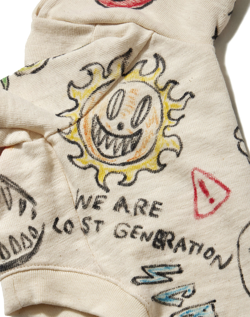 【guernika×Oui】GRAFFITI HOODIE