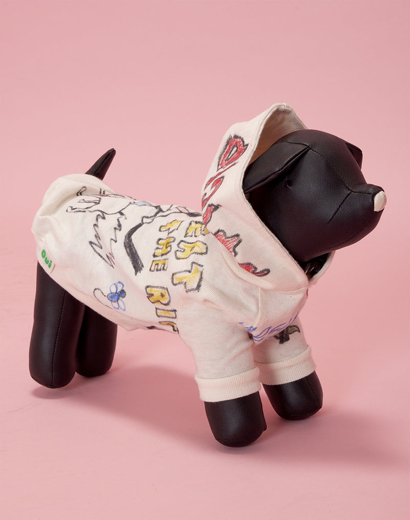 【guernika×Oui】GRAFFITI HOODIE