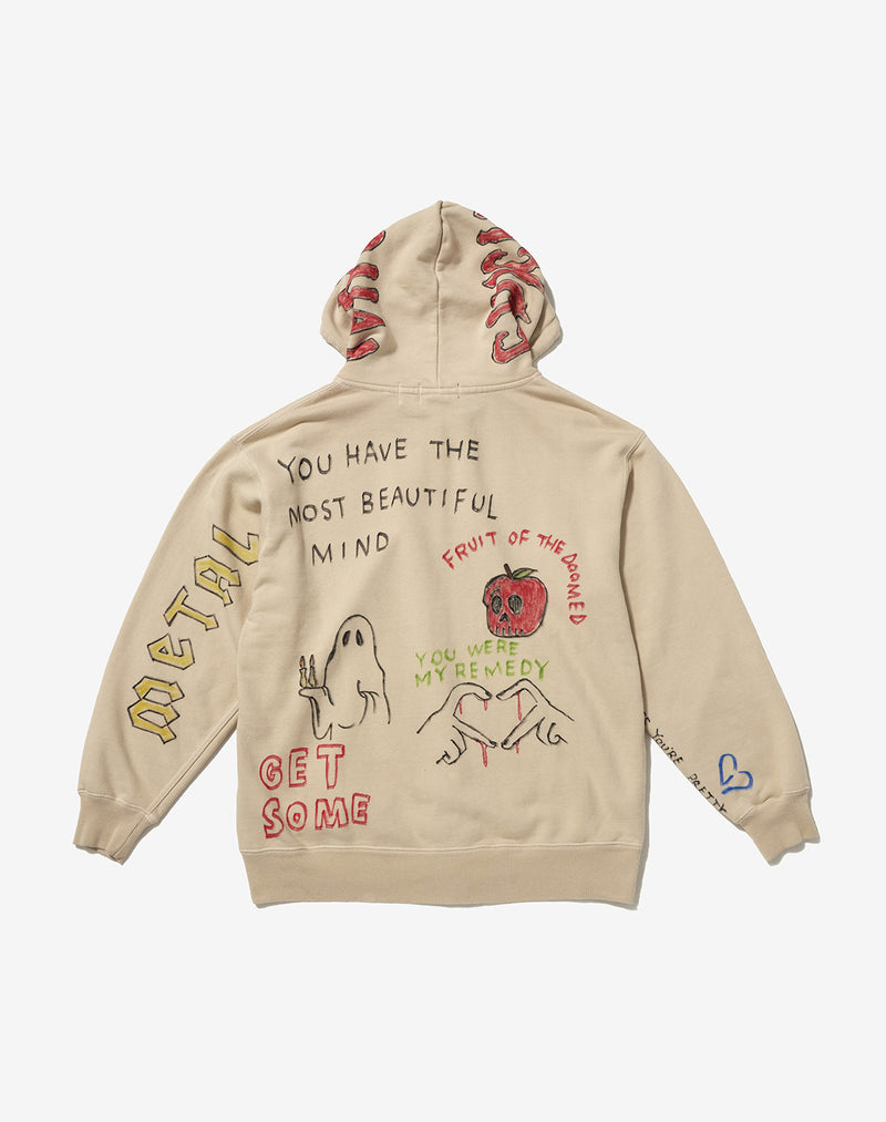 【guernika×Oui】GRAFFITI ZIP HOODIE