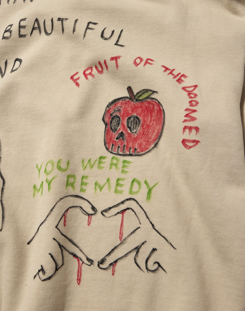 【guernika×Oui】GRAFFITI ZIP HOODIE