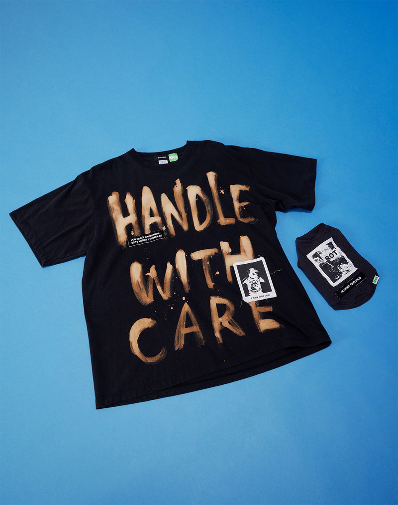 【guernika×Oui】PATCHWORK T-SHIRTS