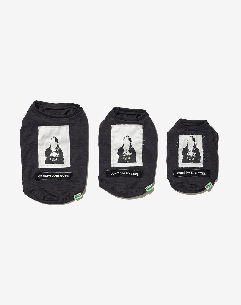 【guernika×Oui】PATCHWORK TANKTOP