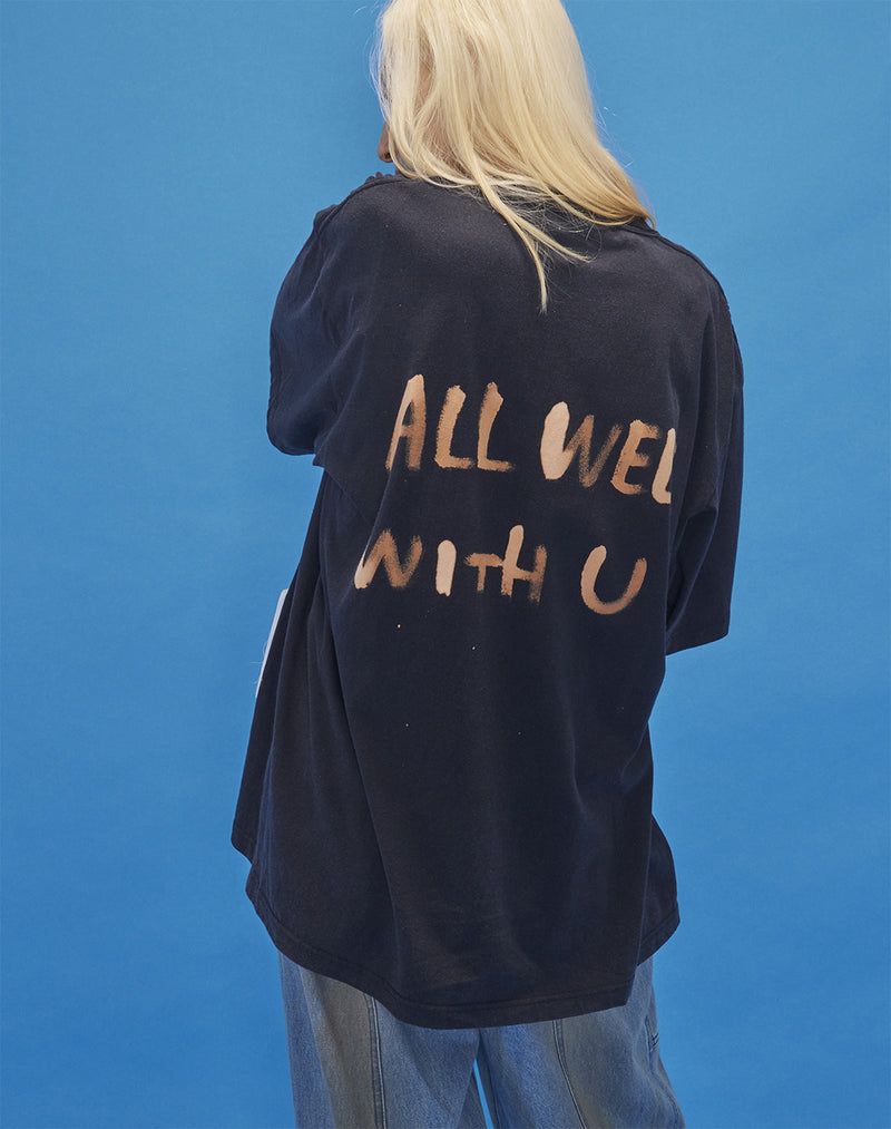 【guernika×Oui】PATCHWORK T-SHIRTS