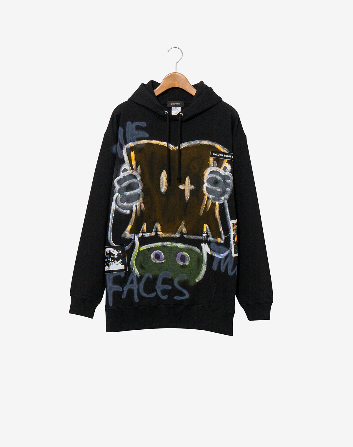 トップス trippie gluck coating hoodie archive trippie gluck coating hoodie archive