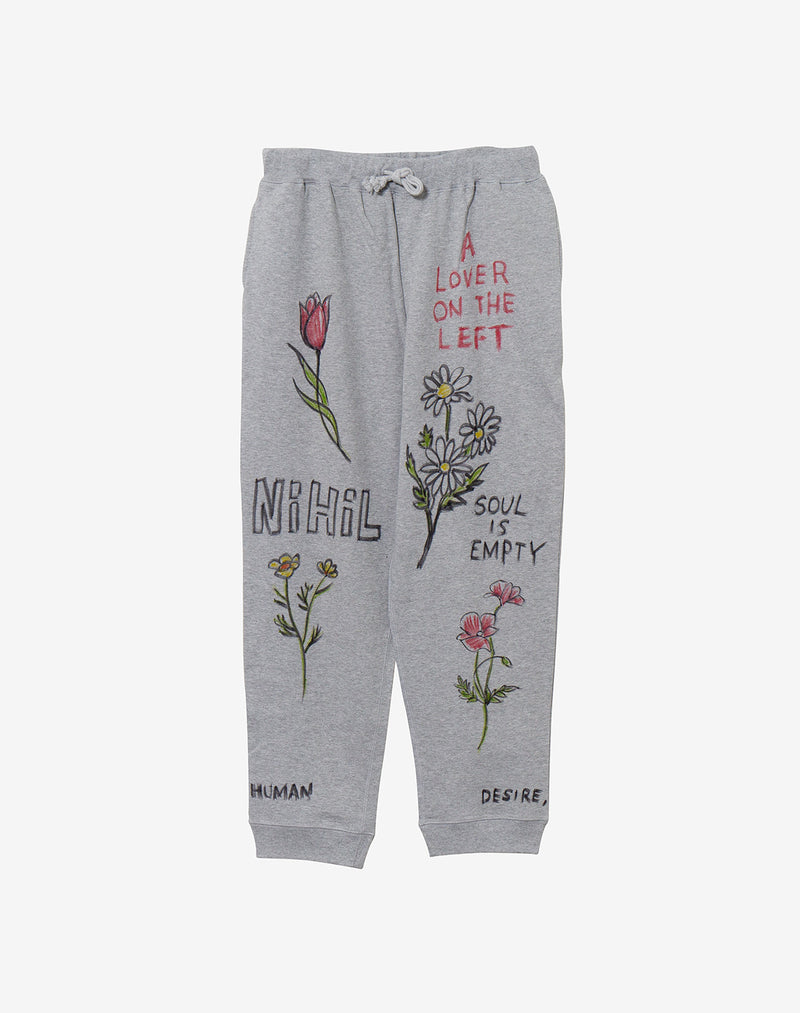 Paint Sweat Pants / Gray