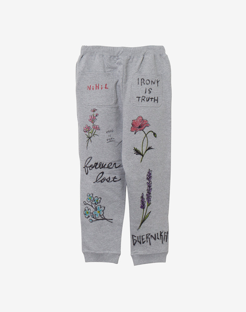 Paint Sweat Pants / Gray