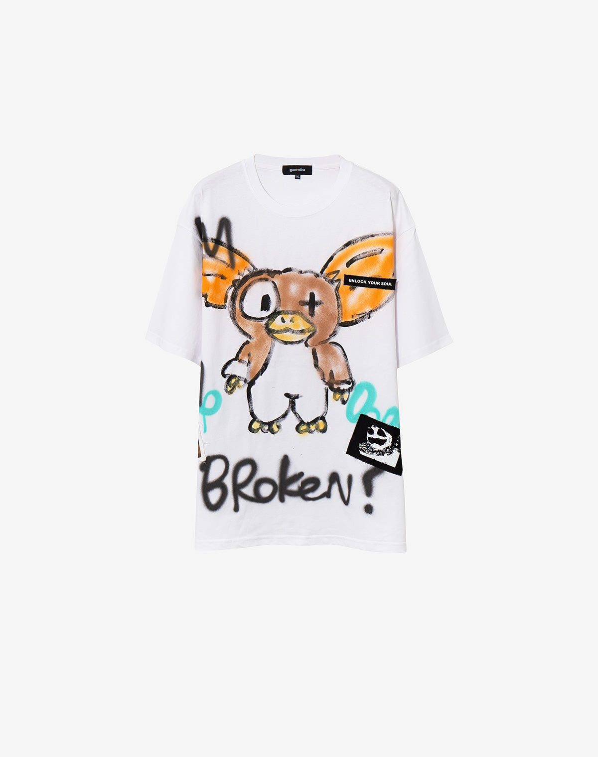 guernika ゲンガー ペイント カットソー GuernikaゲンガーT