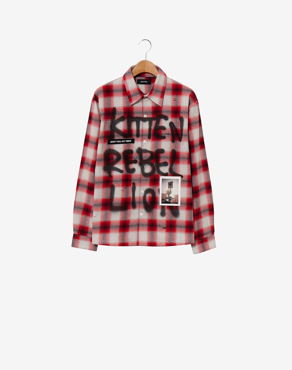 Check Shirt / Red