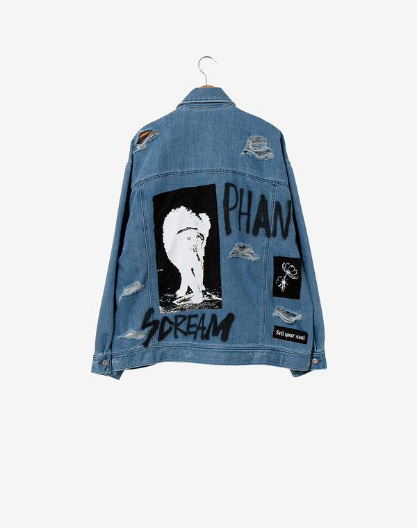 Crash Denim Jacket (Cell Division)