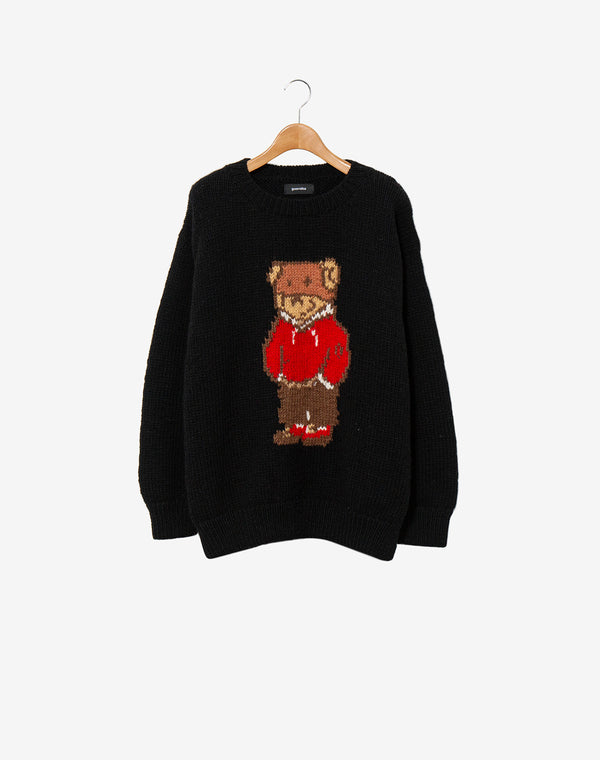 Anonymouse Knit sweater / Black
