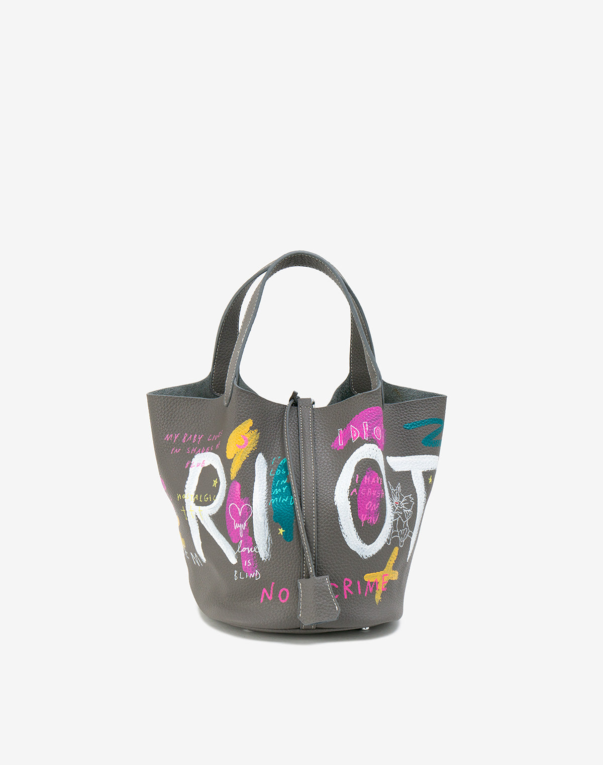 Cube Bag / size L / Gray – guernika official online shop