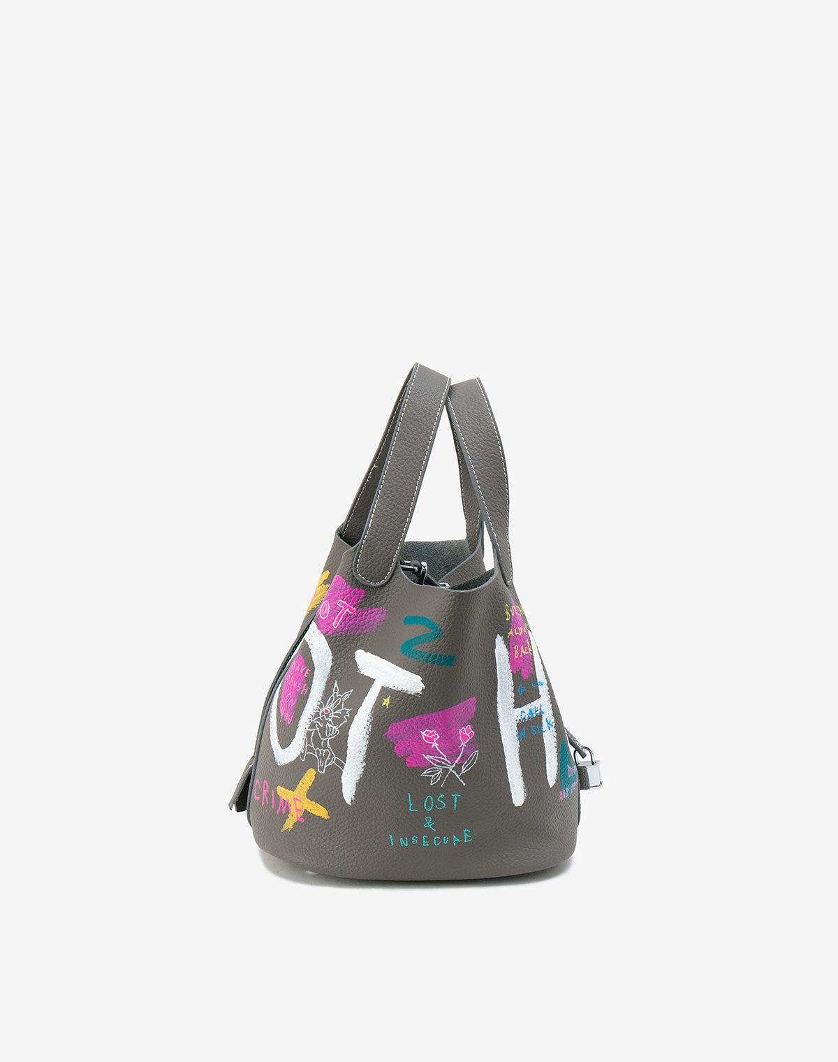 guernika グレー XXL バンビ SOLD}guernika ゲルニカ Cube Bag / size L{-BDA}{E-} - underbar