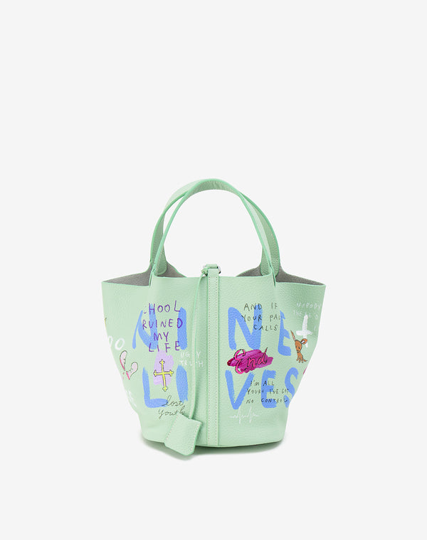 Cube Bag / size L / Mint Green