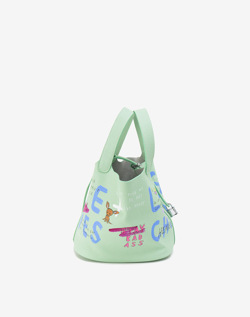 Cube Bag / size L / Mint Green