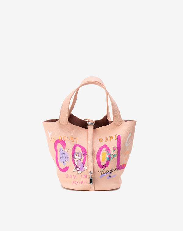 Cube Bag / size L / Baby Pink