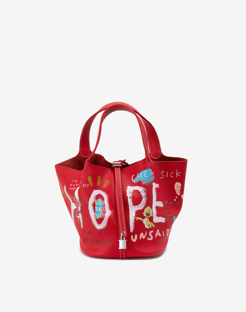 Cube Bag / size L / Red – guernika official online shop