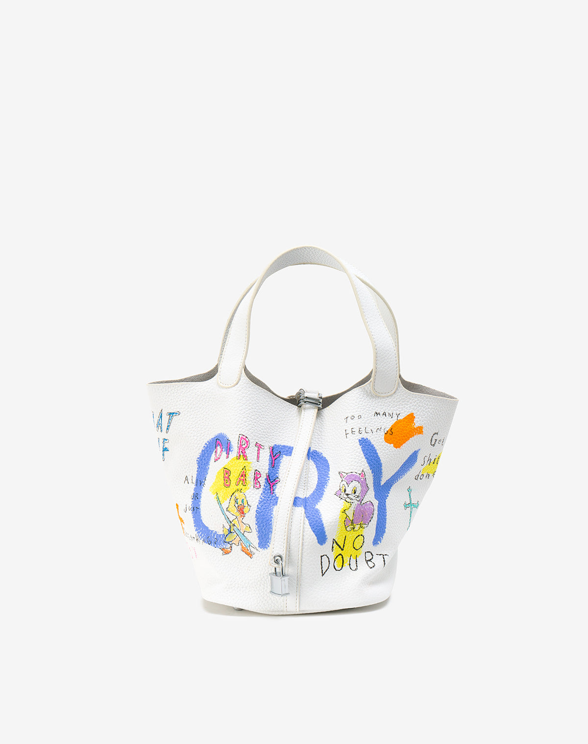 Cube Bag / size L / White – guernika official online shop