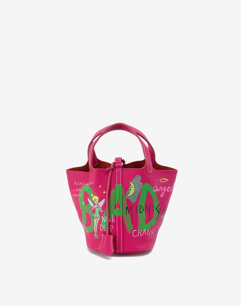 Cube Bag / size S / Vivid Pink