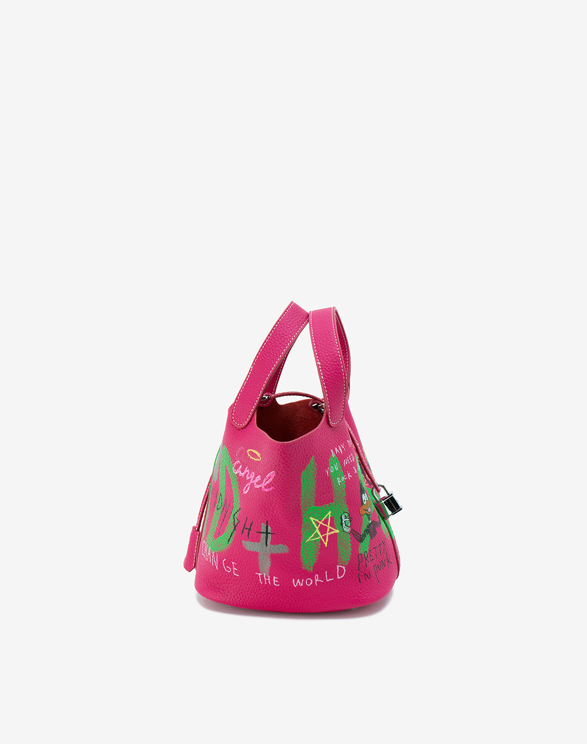 Cube Bag / size S / Vivid Pink – guernika official online shop