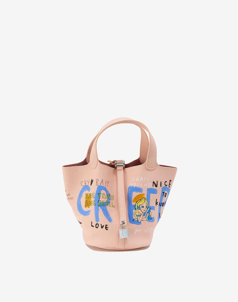 Cube Bag / size S / Baby Pink