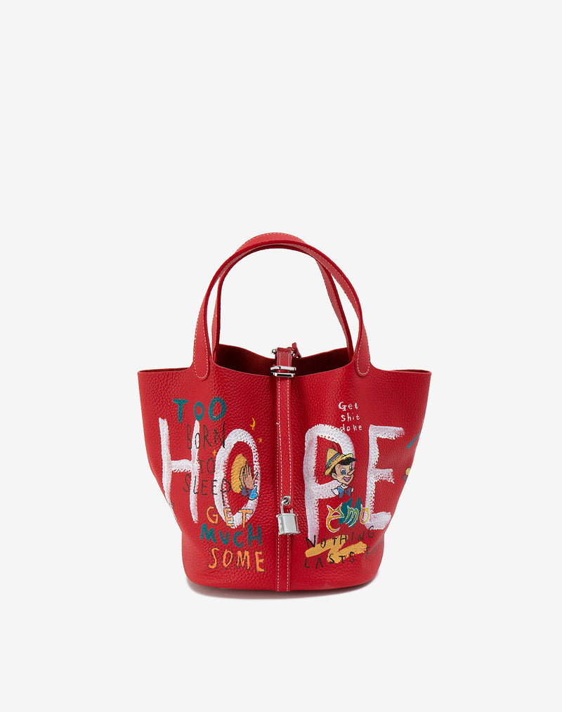 Cube Bag / size L / Red