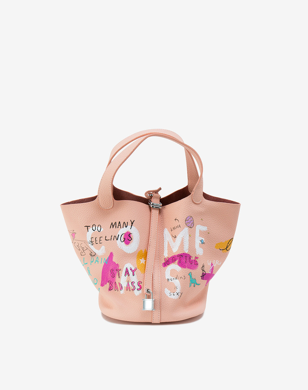 Cube Bag / size L / Baby Pink – guernika official online shop